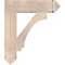 Ekena Millwork Imperial Arts & Crafts Smooth Bracket, Douglas Fir, 5 1/2"W x 26"D x 30"H BKT06X26X30IMP03SDF - alternate 3